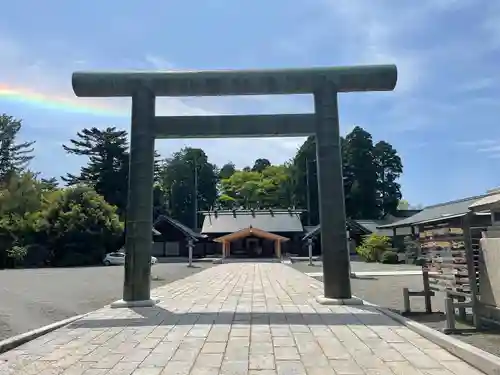 石川護國神社の鳥居