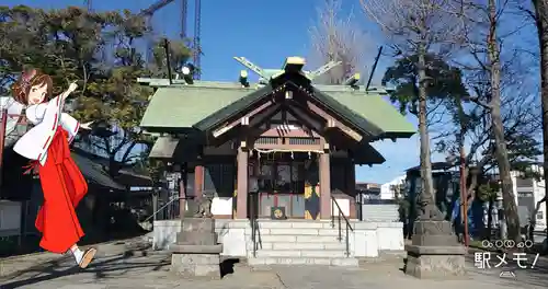 上小松天祖神社の本殿・本堂