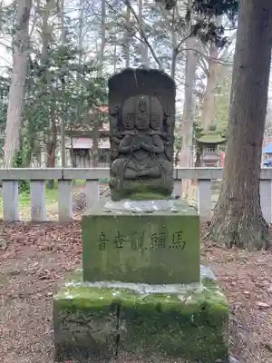 長沼神社の仏像