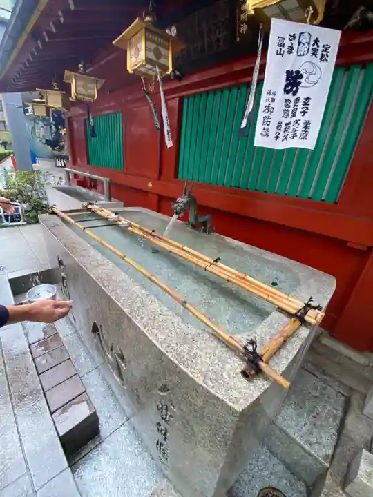 神田神社(神田明神)の手水舎