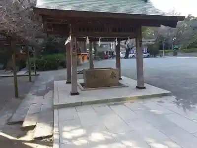 稲毛神社の手水舎