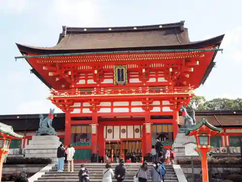 伏見稲荷大社の山門・神門