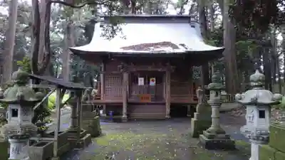 海士部神社の本殿・本堂