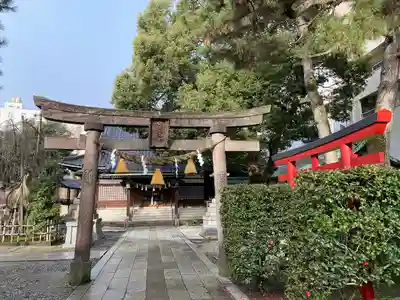 安江八幡宮（金沢水天宮）の鳥居