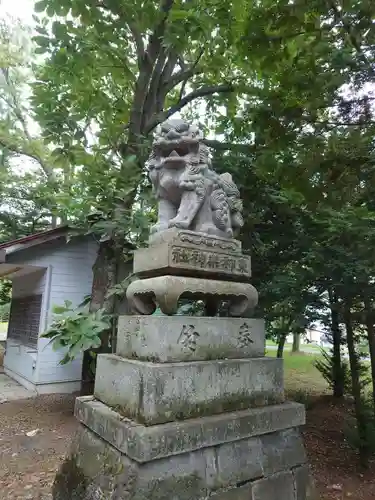 東神楽神社の狛犬