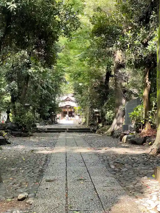 代々木八幡宮の景色