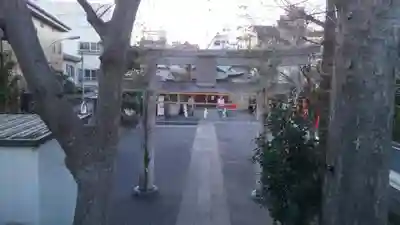 福森稲荷神社の鳥居