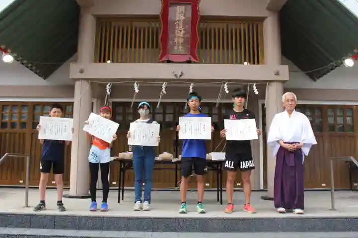 釧路一之宮 厳島神社のお祭り