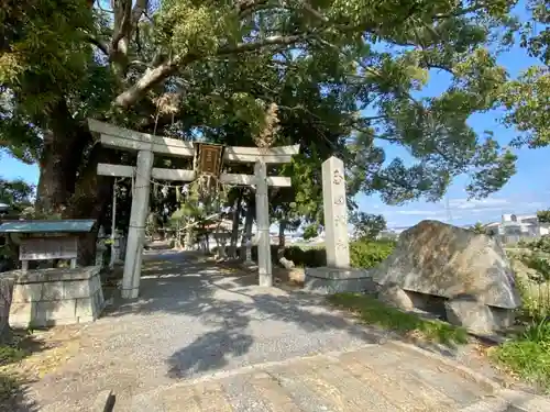 玉田神社の鳥居