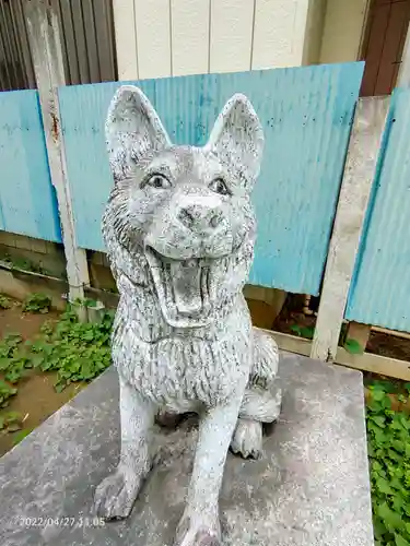 三峯神社の狛犬