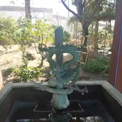 善導寺の手水舎