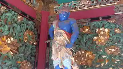 日光山輪王寺 大猷院の像