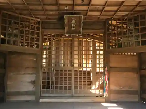 二嶽神社の本殿・本堂