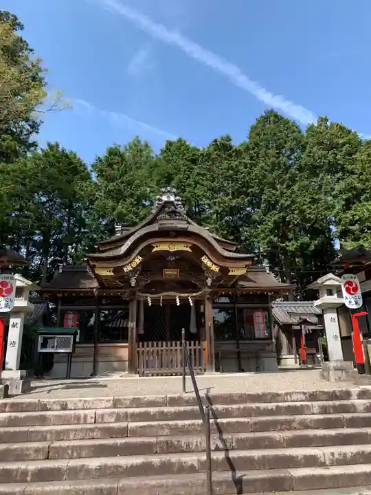 白川神社の本殿・本堂