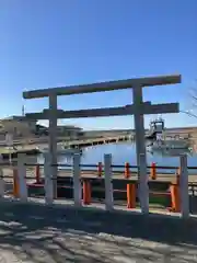 息栖神社の鳥居