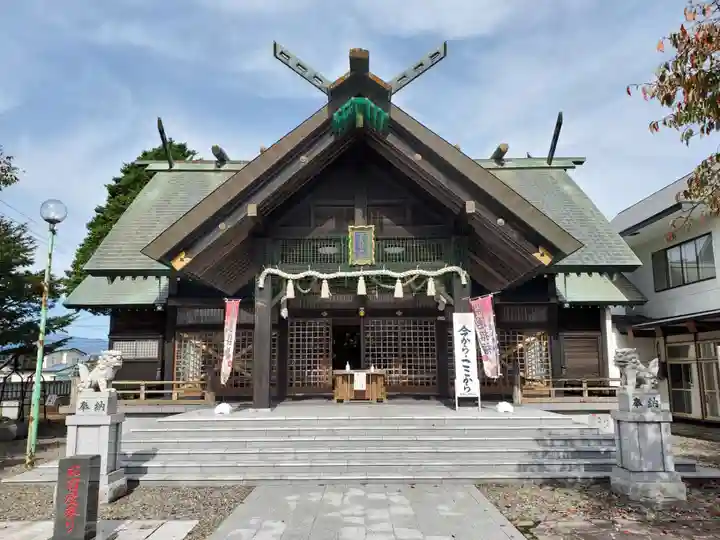 白老八幡神社の本殿・本堂