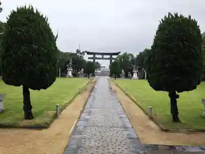 長崎縣護國神社の鳥居
