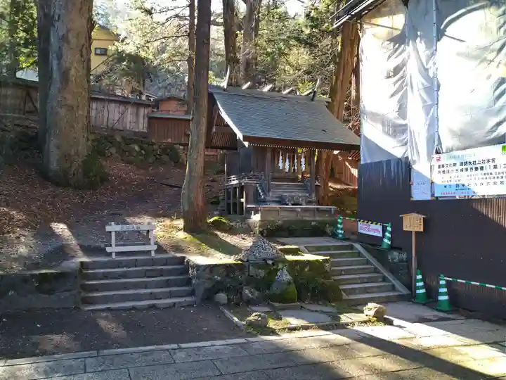 諏訪大社の末社・摂社