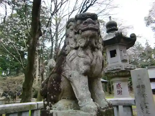 中村八幡宮の狛犬