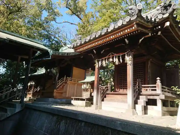 八幡神社の本殿・本堂