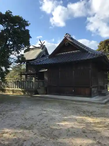 大野津神社の本殿・本堂