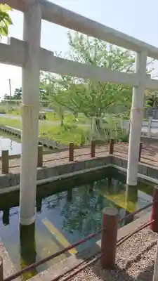 息栖神社の鳥居