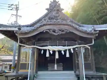 正八幡神社の本殿・本堂