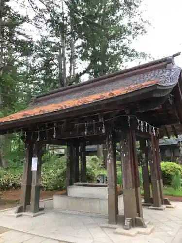 上杉神社の手水舎