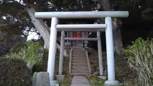 正一位家宝稲荷神社の鳥居