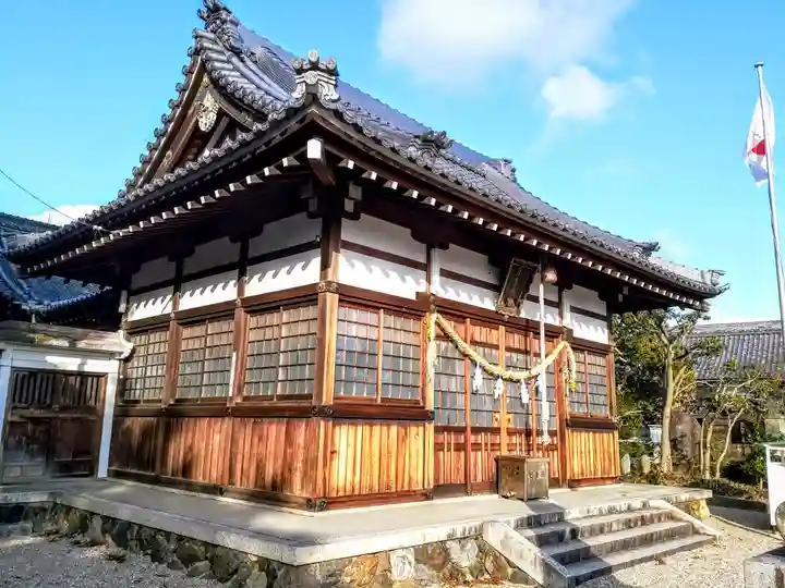 日吉山王社の本殿・本堂