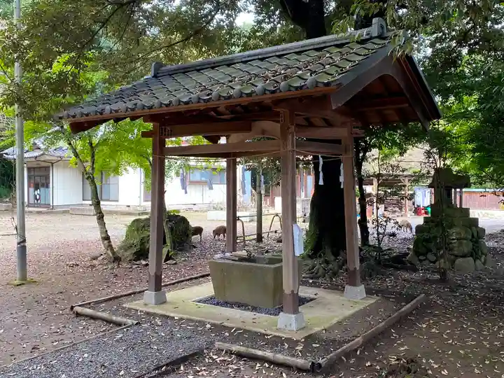賀茂神社の手水舎