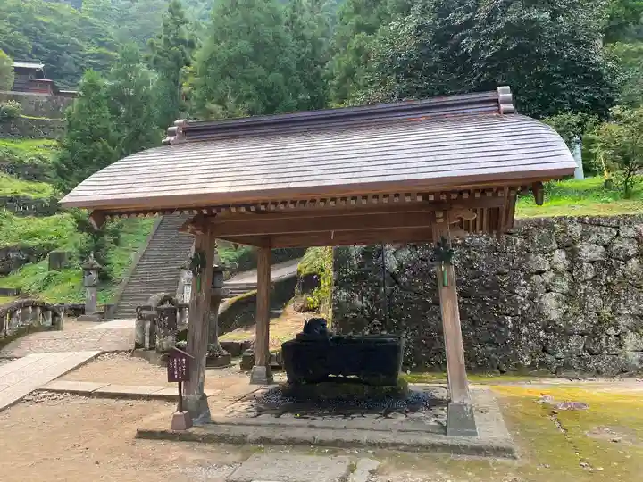 妙義神社の手水舎