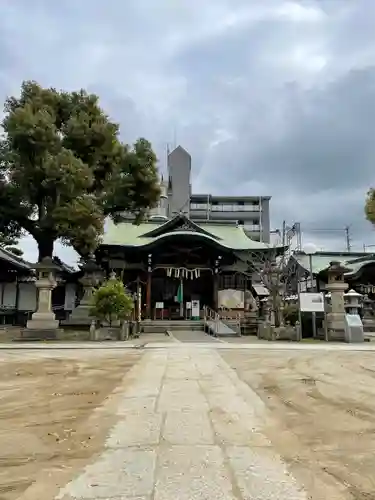 感田神社の本殿・本堂
