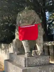 白鳥神社の狛犬