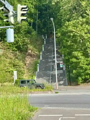 鷹栖神社の景色