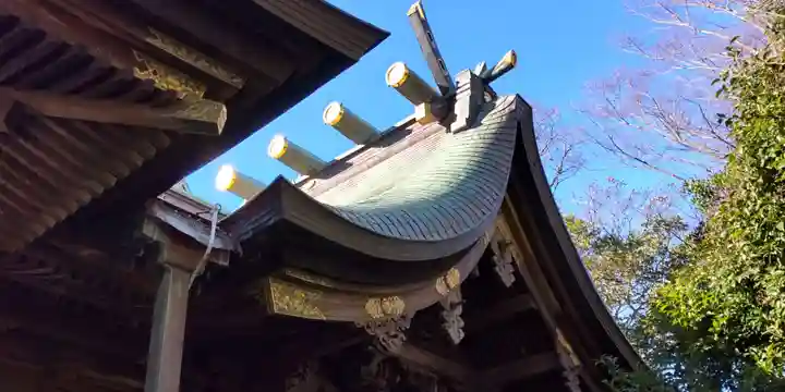 白旗神社の本殿・本堂