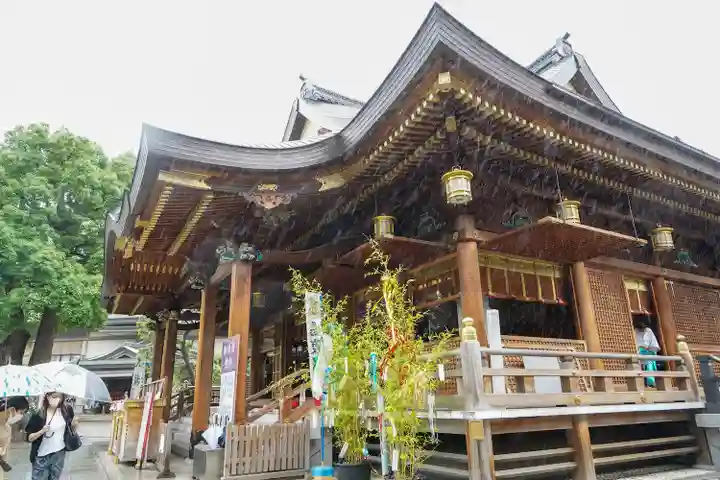 湯島天満宮の本殿・本堂