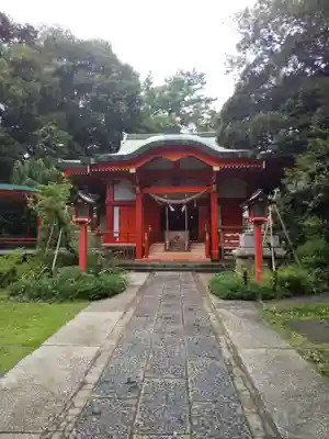 自由が丘熊野神社の本殿・本堂