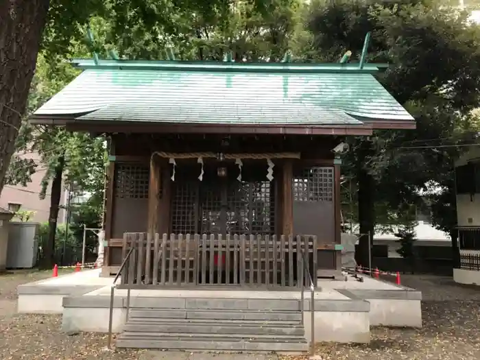 西早稲田天祖神社の本殿