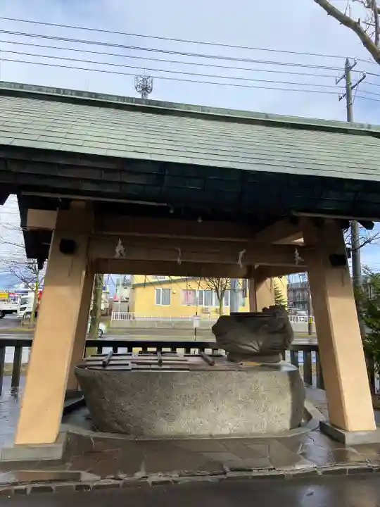 鳥取神社の手水舎