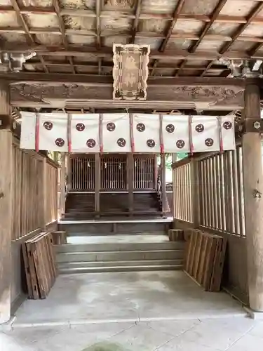 坂下八幡神社の本殿