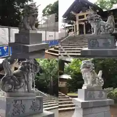 月寒神社の狛犬