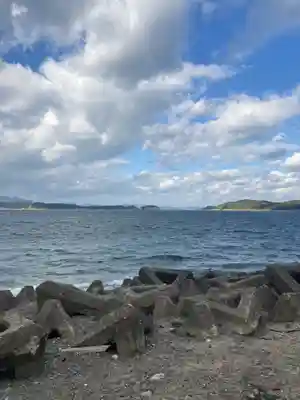 淡嶋神社の周辺
