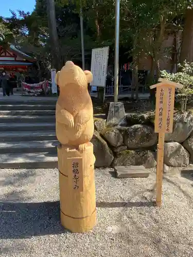 大縣神社の狛犬