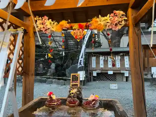 川越熊野神社の手水