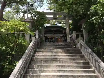 真田山 三光神社の鳥居