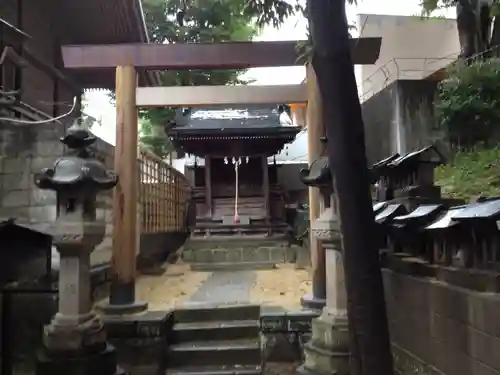 阿邪訶根神社の鳥居