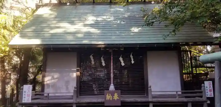 國府神社の本殿・本堂