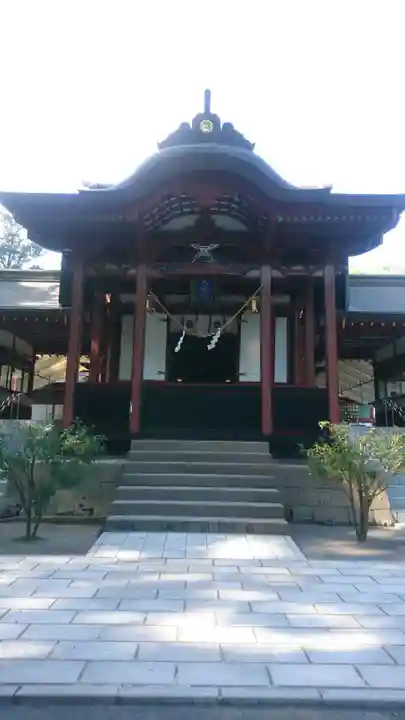新田神社の本殿・本堂