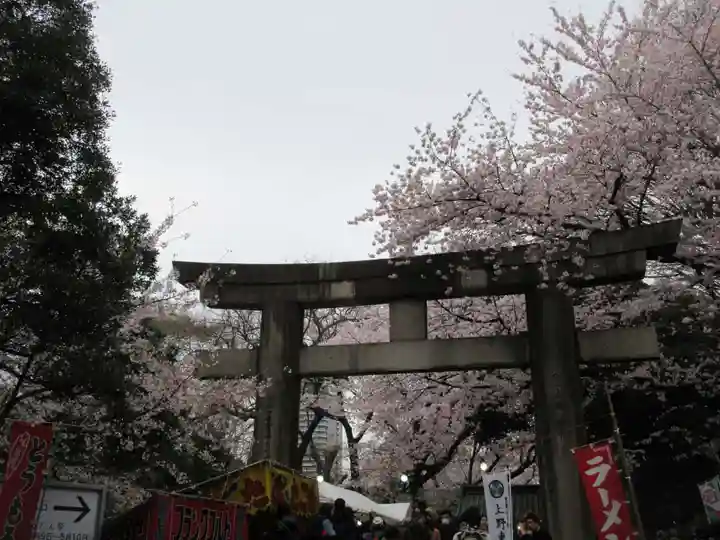 上野東照宮の鳥居